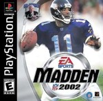 Madden NFL Football 2002 COMPLETE Playstation 1 2 3 PS2