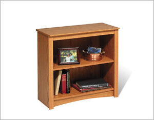 Oak 29 inch Two Shelves Bookcase, Book Shelf, Book Case