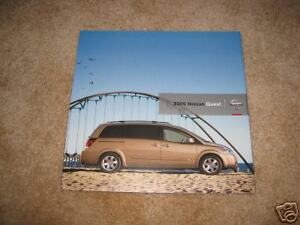 2006 Nissan quest brochure #10