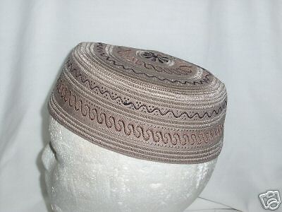 Islamic Praying Hat Muslim Topi Kufi Sufi # T29  