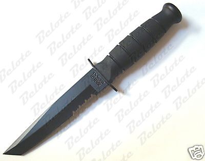 Ka-Bar KaBar Knives Short KaBar Tanto Serrated Edge 5055 NEW