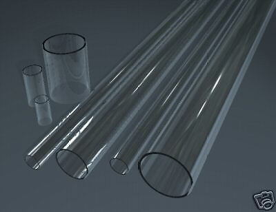 Clear Acrylic Tube 1/2 OD X 3/8 ID X 11 7/8   4 pc  