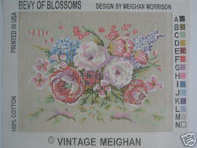 Needlepoint Tapestry Embroidery Canvas Pillow  