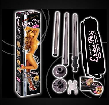 CARMEN ELECTRA’S FIRST PROFESSIONAL DANCE POLE KIT  