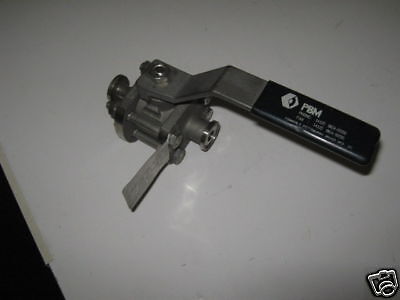 IPBM 316L 1/2 STAINLESS STEEL BALL VALVE  