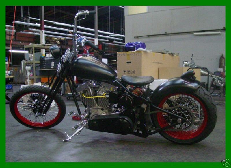 200 TIRE BIKE KIT SOFTAIL CHOPPER ROLLER CHASSIS HARLEY  