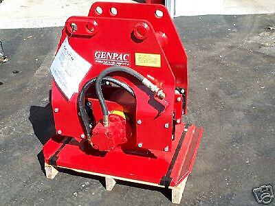 NEW GENPAC GE 970 HYDRAULIC PLATE COMPACTOR / DRIVER  