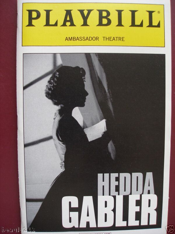 Playbill Hedda Gabler Kate Burton Michael Emerson 2001