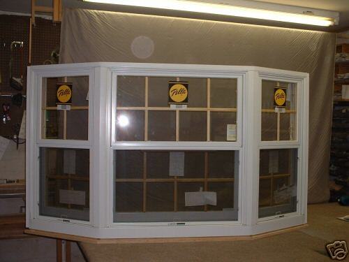 CUSTOM BAY WINDOW   PELLA WINDOWS   85W X 56 1/2H RO  