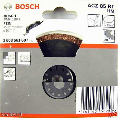 Bosch ACZ 85 RT HM RIFF saw blade GOP 10.8V & FEIN  