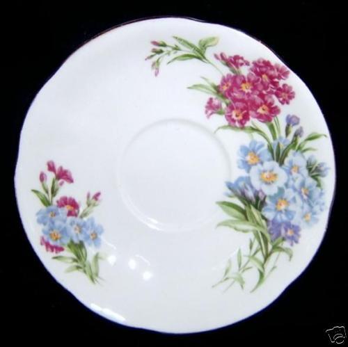 Royal Standard Princess Louise Floral Saucer  