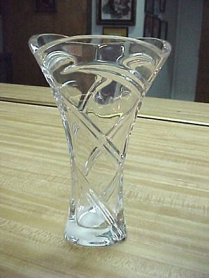 Waterford Lead Crystal Marquis 7 Trillium Vase NIB  