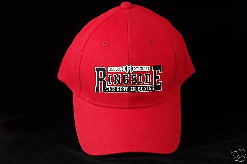 RINGSIDE BOXING CAP   All Guts, No Glory   RED  