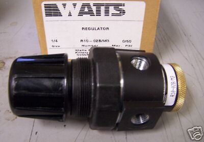 NEW WATTS FLUIDAIR PRESSURE REGULATOR TYPE R10 02B/M3  