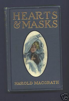 MacGrath book, Hearts & Masks, Harrison Fisher illus  