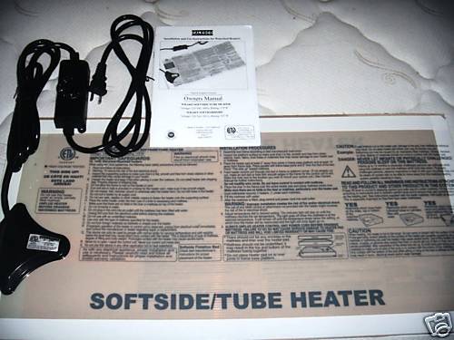 SOFTSIDE WATERBED HEATER / For SOFT SIDE TUBE MATTRESS  