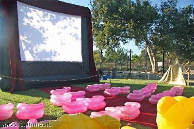 10ft HD Inflatable Movie Screen Front & Rear projection  