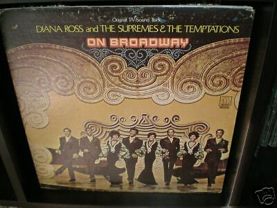 NM Lp   The SUPREMES and the TEMPTATIONS on Broadway OG  