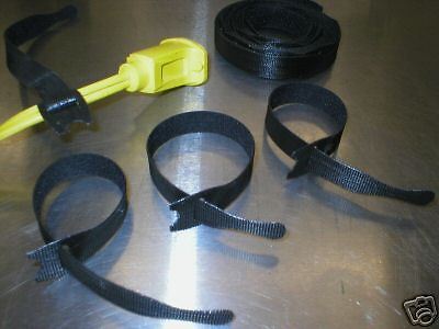 50 VELCRO MICROPHONE CABLE STRAPS TIES for Shure AKG  