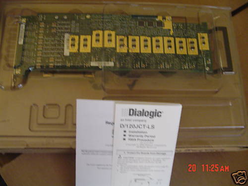 Dialogic D120JCTLSU Universal D/120JCTLSW D120JCTLSEW  