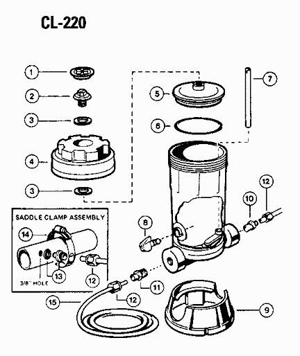 Hayward CL220 Check Valve & Inlet Fitting CLX220EA  