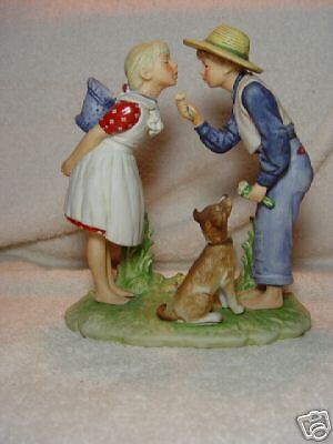 Gorham 4 Season Figure Beguiling Buttercup by Rockwell  