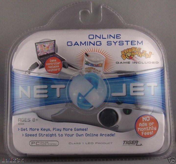 NET JET Online Gaming SYSTEM w/ Bubble Bonanza Game NIP  