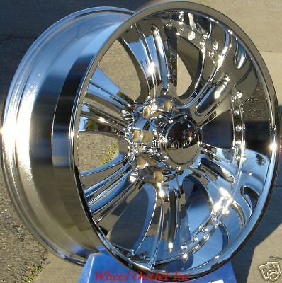   90 Chrome Wheel Chrome Rim Ford 8 lug 8x170 Excursion Expedition F150