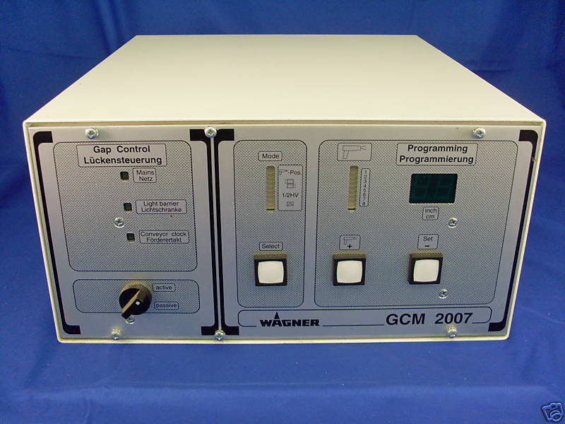 Wagner GCM 2007 powder coating GAP controller  