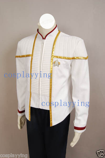 Star Trek Insurrection Nemesis Mess Dress Uniform White  