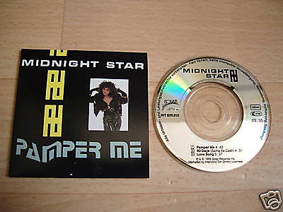 MIDNIGHT STAR Pamper Me 1989 GERMANY 3" CD single